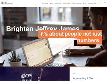 Tablet Screenshot of brightenjeffreyjames.com